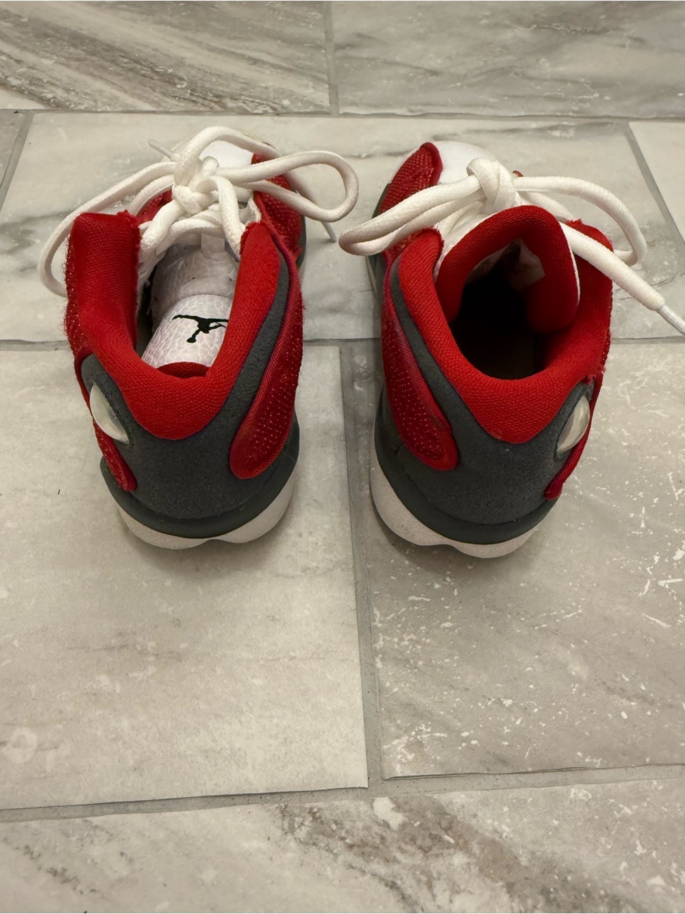 Air Jordan 13 Retro Toddler Gym Red White Black Sneakers Size 9C - Picture 4 of 7